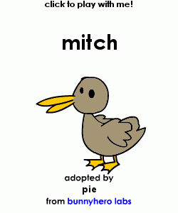 Mitch the Duck! Mitch the Duck!